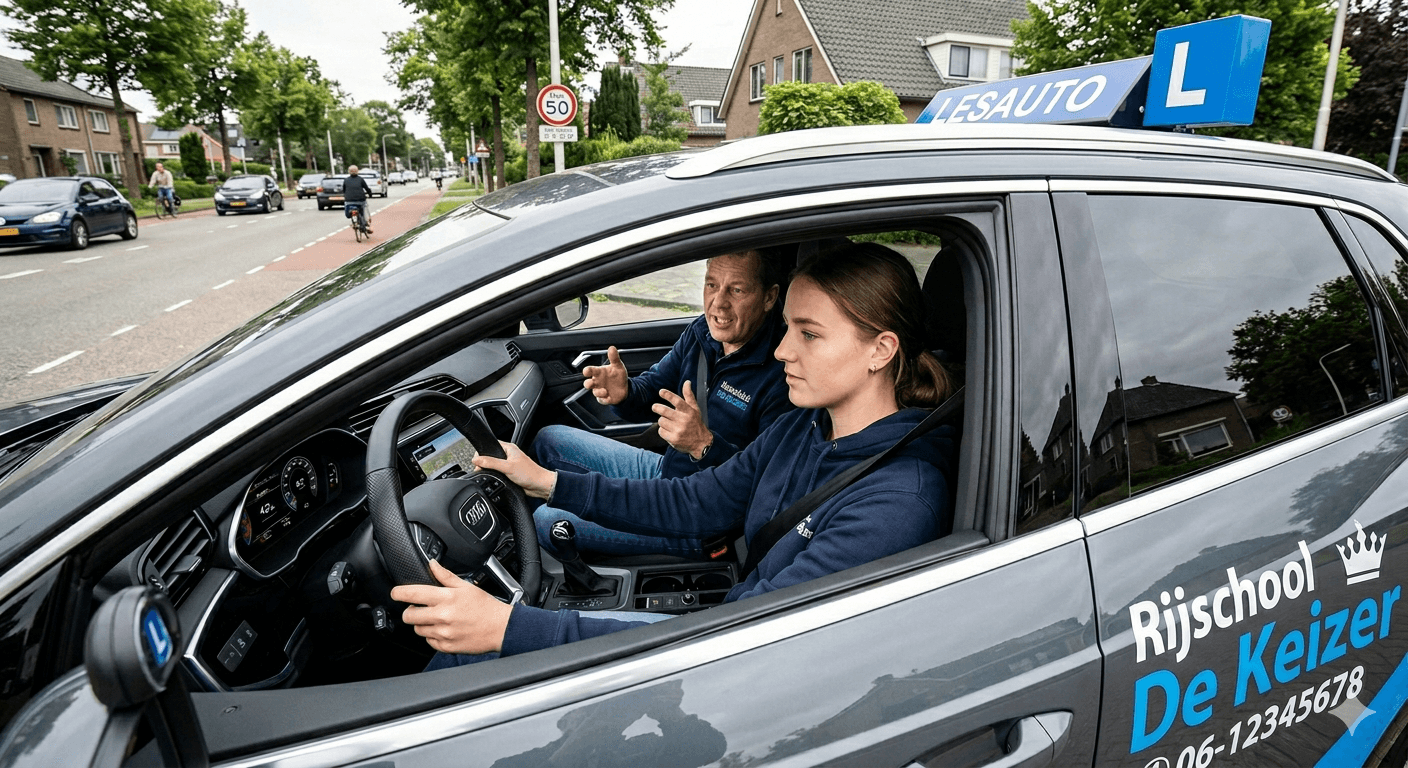Auto rijles Rijschool de Keizer